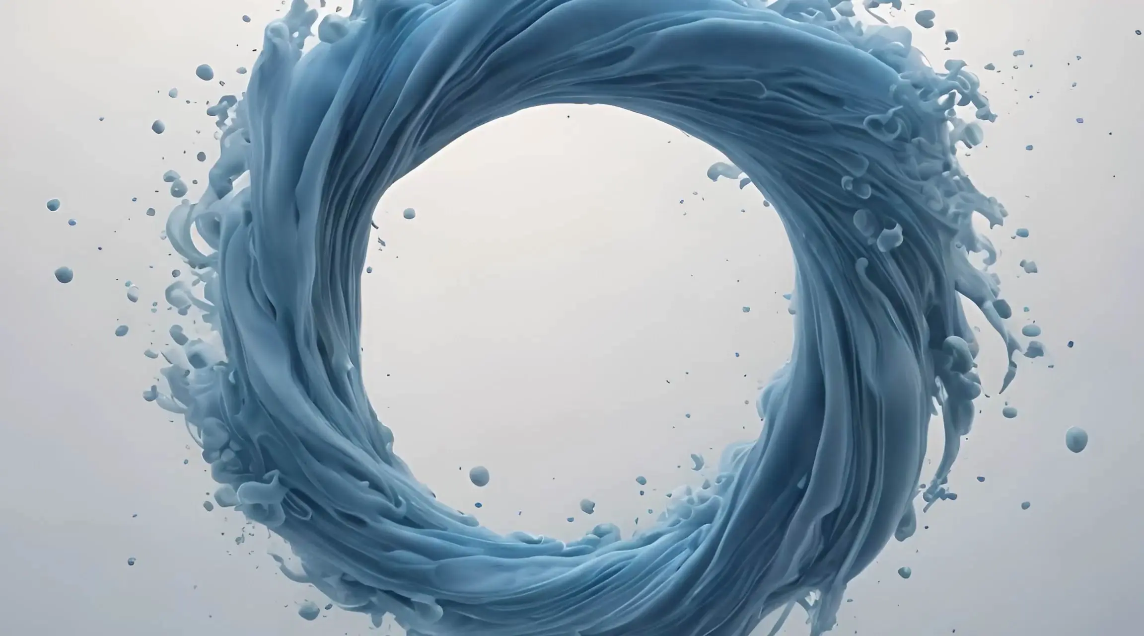 Azure Vortex Dynamic Liquid Motion Video Backdrop